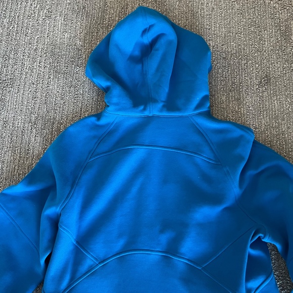 Lululemon Scuba Oversized Half-Zip Hoodie Poolside Blue Size XS Small - Picture 5 of 8
